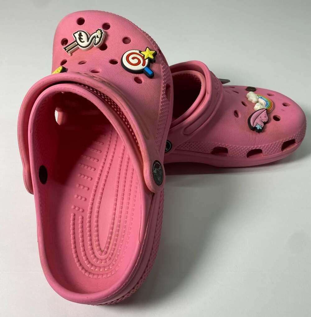 Crocs Classic Clog Size J2 Pink